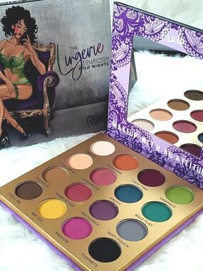 RUDE The Lingerie Collection Eyeshadow Palette - Wild Nights 16 Color Palette